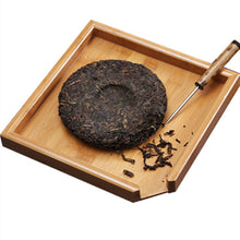 Load image into Gallery viewer, Rectangular Bamboo Tea Tray Kung Fu Puer Tea