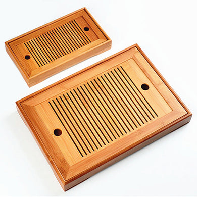 Traditional Bamboo Tea Tray