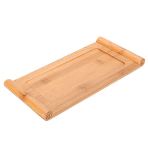 Natural Bamboo Tea Tray Table Board