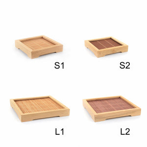 Kinds Natural Bamboo Square Hotel Home Decor