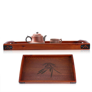 Chinese Bamboo Tea Tray