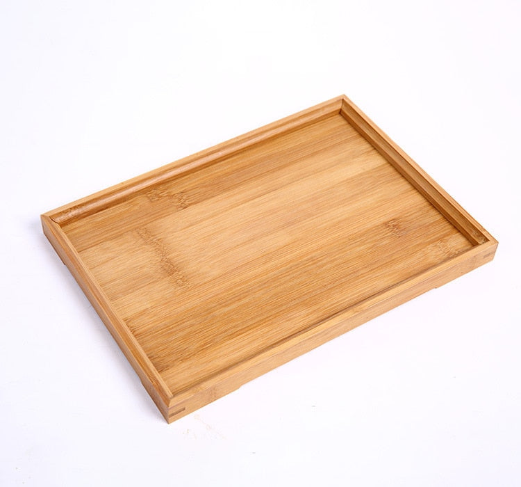 Kung Fu Tea Cutlery Trays Storage Pallet Decoration