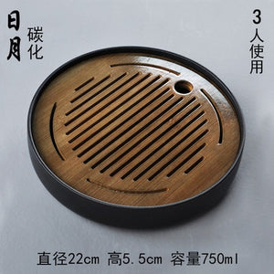 Ceramics Bamboo Drainage Water Storage Tools