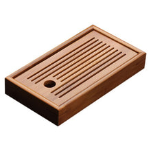 Load image into Gallery viewer, Bamboo Tea Tray Solid Tea Board